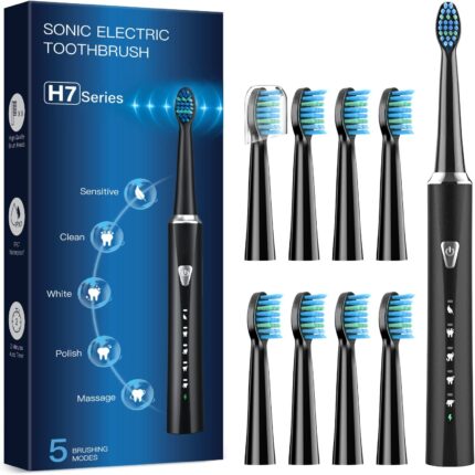 Electric Toothbrush Rechargeable Sonic Toothbrushes for Adults